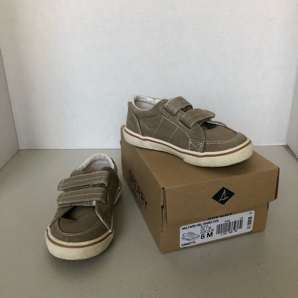 Sperry Top-Sider Halyard Hook & Loop Boat Shoe (toddler)